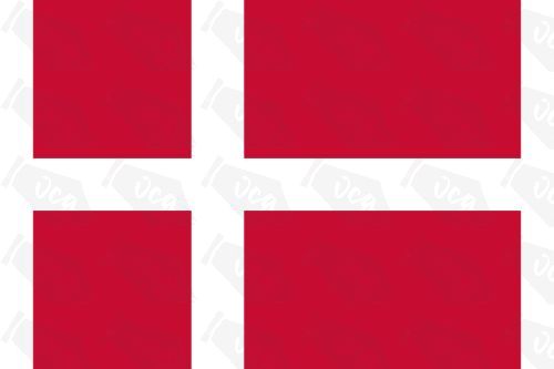 Denmark Flag Sticker