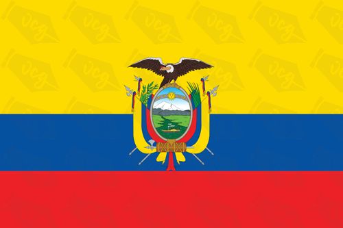 Ecuador Flag Sticker