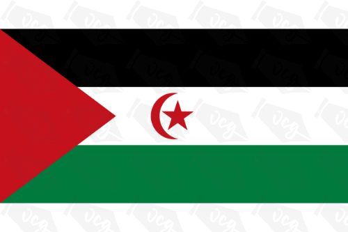 Western Sahara Flag Sticker