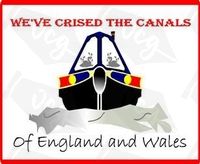 Cruised Canals Narrowboat Sticker