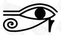 Eye of Ra Cut Vinyl Decal