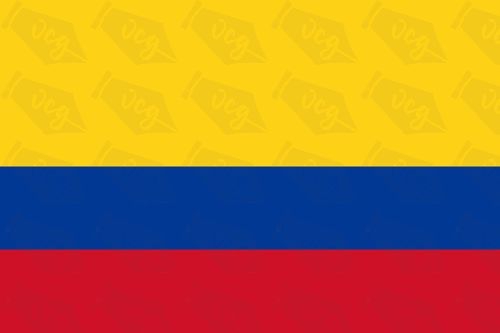Colombia flag sticker 