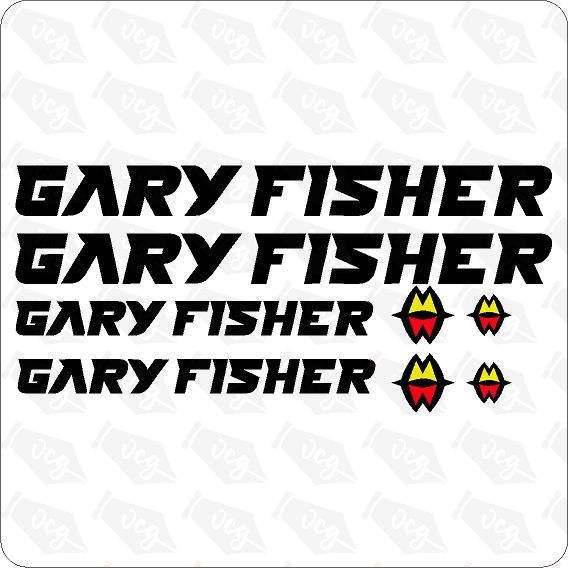 Gary Fisher Bicycle Decal Sticker Set