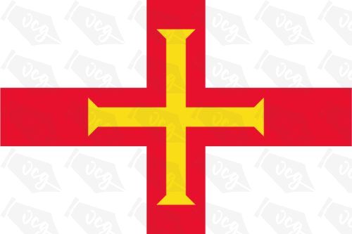 Guernsey Flag Sticker