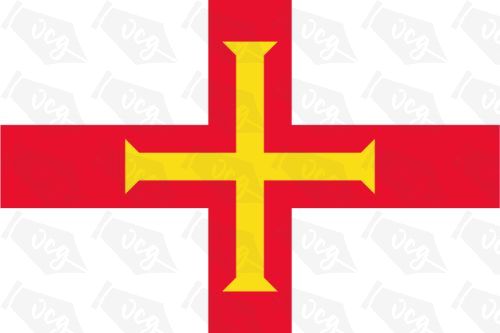 Guernsey Flag Sticker