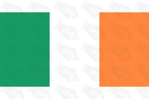 ireland flag sticker