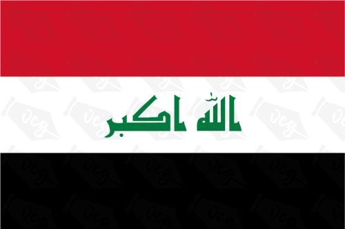 Iraq Flag Sticker