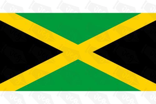 Jamaica Flag Sticker