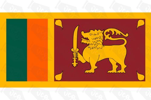 Sri Lanka Flag Sticker