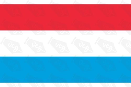 Luxemborg Flag Sticker