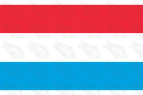 Luxemborg Flag Sticker