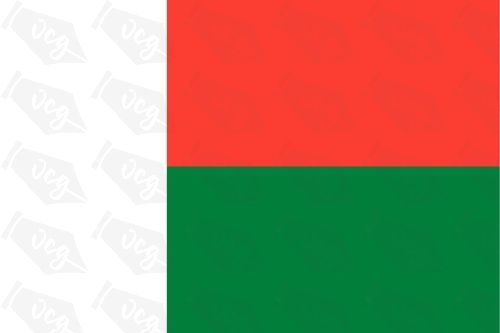 Madagascar Flag Sticker