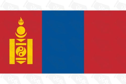 Mongolia Flag Sticker