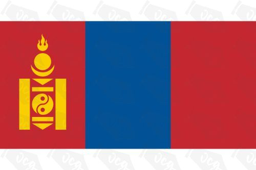 Mongolia Flag Sticker