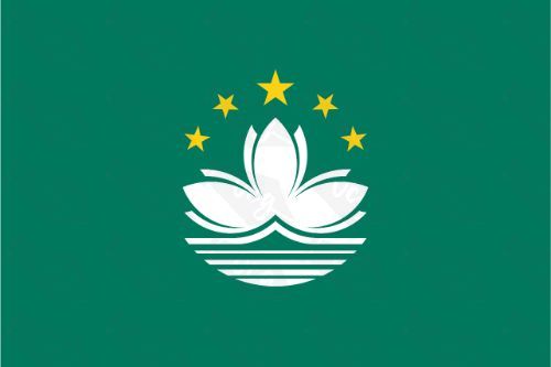 Macau Flag Sticker