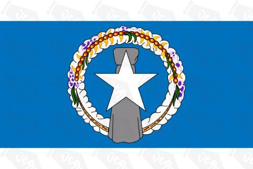 Northern Mariana Islands Flag Sticker