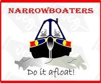 Funny Do it Afloat Narrowboat Sticker