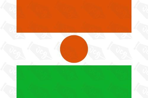 Niger Flag Sticker