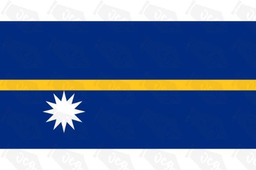 Nauru Flag Sticker