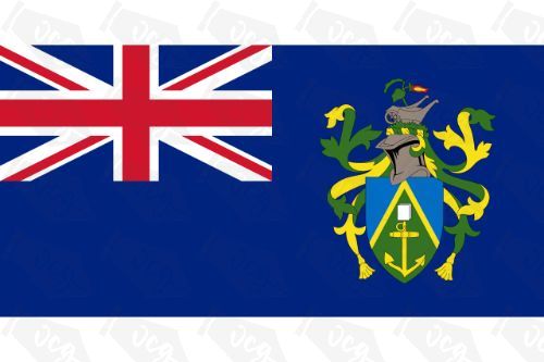 Pitcairn Islands Flag Sticker
