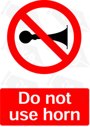 Do Not Use Horn