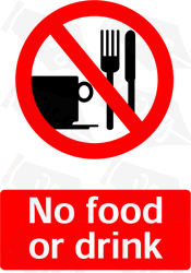 No Food or Drink