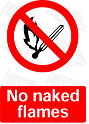 No Naked Flames