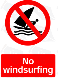 No Windsurfing