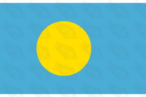 Palau Flag Sticker