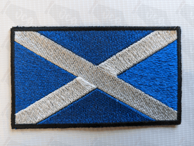 Embroidered Scotland Patch
