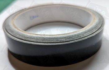 10m of Black 20mm tape