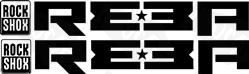 Rock Shox RebaSticker Bicycle Sticker Decals