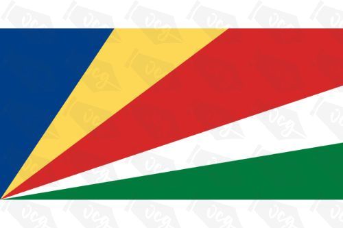 Seychelles Flag Sticker