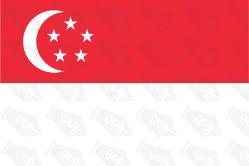 Singapore Flag Sticker