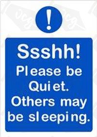 sshhh others sleeping sticker