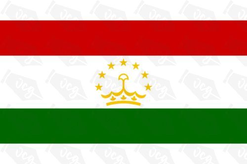 Tajikistan Flag Sticker