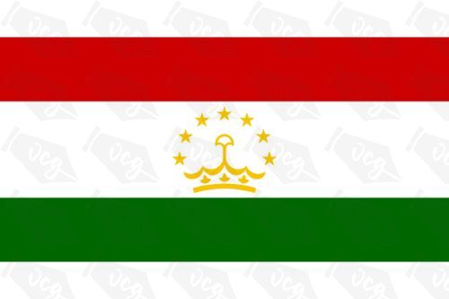 Tajikistan Flag Sticker