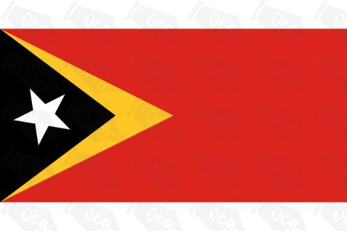 Timor Leste Flag Sticker