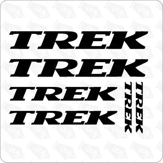 TREK BICYCLE STICKER SET