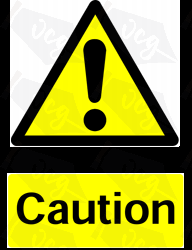 Warning Caution Safety Sticker
