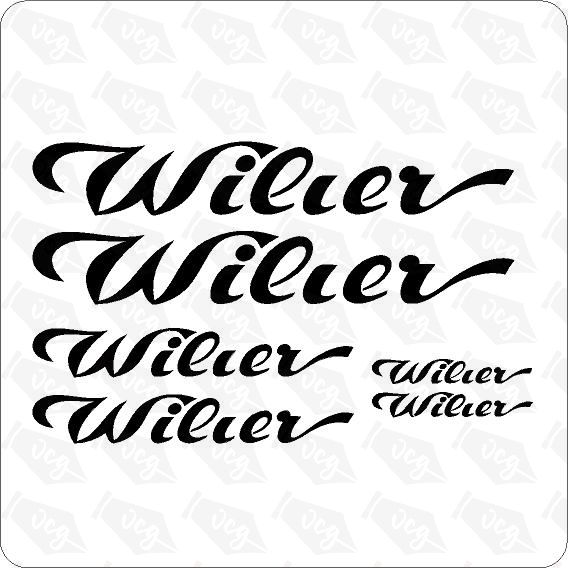 WILIER BICYCLE STICKER SET