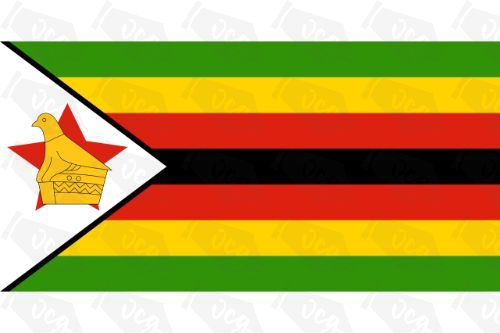 Zimbabwe Flag Sticker
