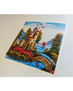 Canal castle sticker
