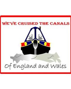 Funny We've Cruised The Canals Sticker