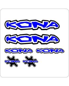 KONA BICYCLE STICKER SET