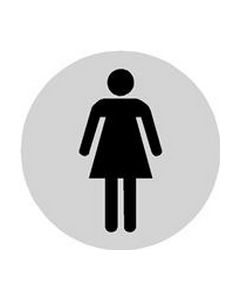 Ladies Door  Self Adhesive Sticker - Pack of 5
