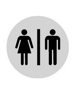 Ladies and Gents Vinyl Door Self Adhesive Sticker - Pack of 5