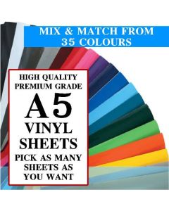 Vinyl Sheet Sample A5 Size 