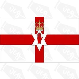 Le Drapeau Du Pays, L'Irlande Du Nord. Illustration Vectorielle