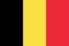 Belgium flag sticker 